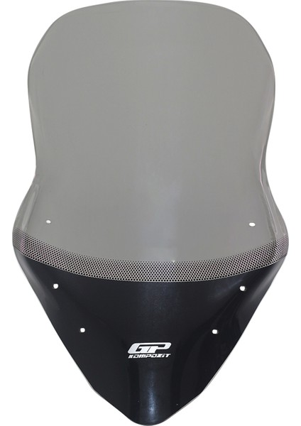 Suzuki İnazuma 2012-2016 Uyumlu Baskılı Tur Camı Füme 72 cm