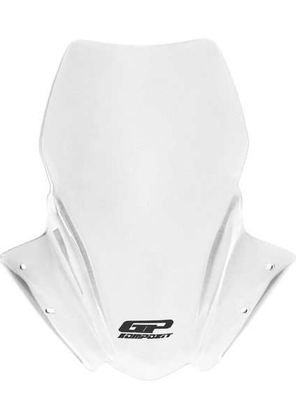 Triumph Street Triple 2017-2024 Uyumlu Ön Cam Şeffaf 44 cm