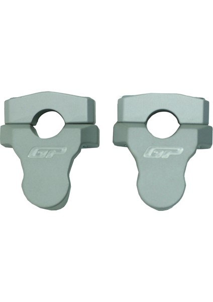 Bajaj Dominar 250 / 400 2017-2024 Uyumlu Gidon Yükseltme 22mm Gri 3.5 cm