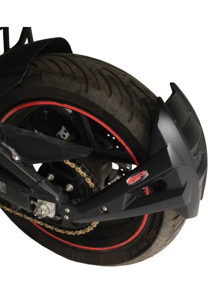 Kawasaki Versys 650 2009-2024 Uyumlu Arka Çamur Sıyırıcı Siyah