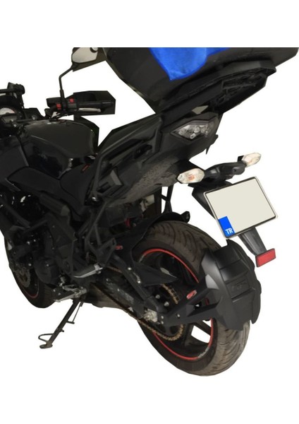 Kawasaki Versys 650 2009-2024 Uyumlu Arka Çamur Sıyırıcı Siyah