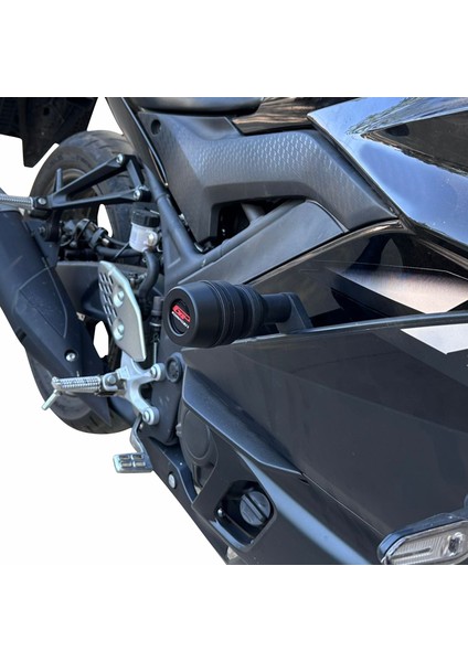 Yamaha R25 2019-2024 Uyumlu Motor Koruma Takozu Siyah