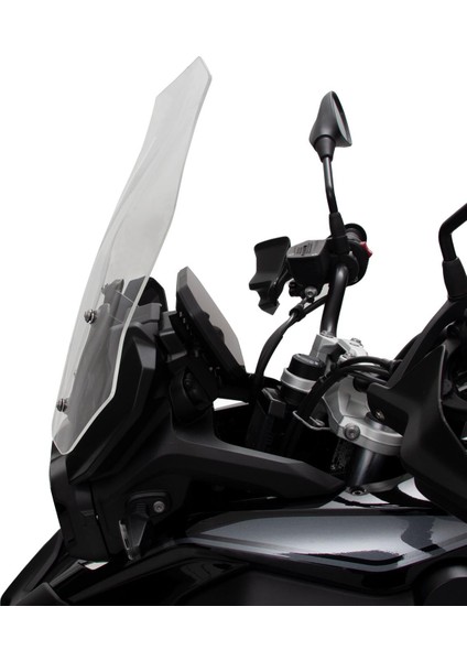 BMW F 750 GS 2018-2024 Uyumlu Ön Cam Siyah 44 cm