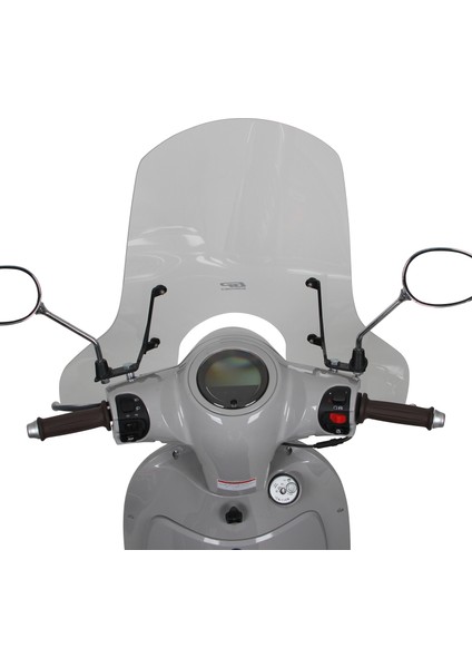 Arora Cappucino 50 / 125 2019-2024 Uyumlu Ön Cam Şeffaf 55 cm