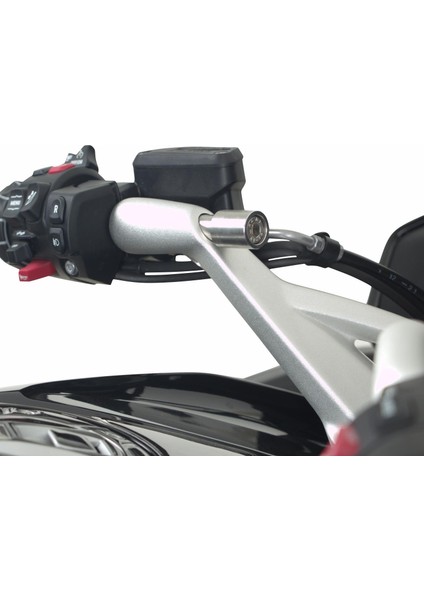 BMW K 1600 2014-2023 Uyumlu Telefon / Navigasyon Tutucu Gri