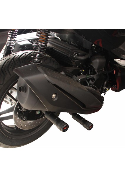 Honda Forza 250 2018-2025 Uyumlu Egzoz Koruma Takozu Siyah fırsatları