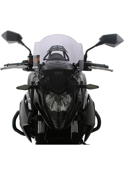 CF Moto 400 NK / 650 NK 2017-2020 Uyumlu Ön Cam Şeffaf 34 cm