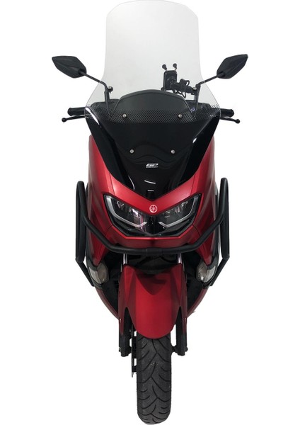 Yamaha NMAX 125 / 155 2021-2024 Uyumlu Motor Koruma Demiri Siyah