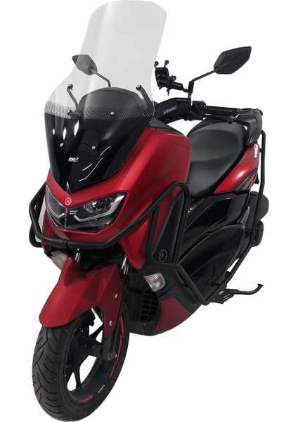 Yamaha NMAX 125 / 155 2021-2024 Uyumlu Motor Koruma Demiri Siyah