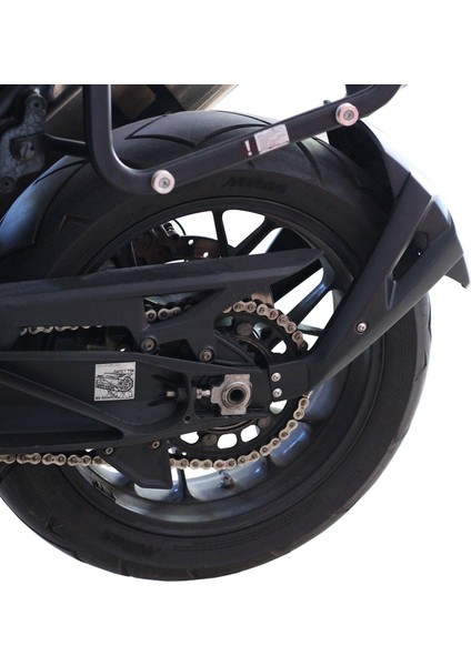 KTM 1290 Super Adventure 2017-2024 Uyumlu Arka Çamur Sıyırıcı Siyah fırsatları