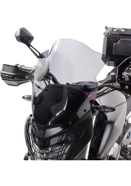 Bajaj Dominar 250 / 400 2017-2024 Uyumlu Kısa Ön Cam Siyah - 37 cm