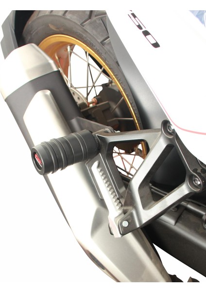 Honda XL750L Transalp 2023-2024 Uyumlu Egzoz Koruma Takozu Siyah