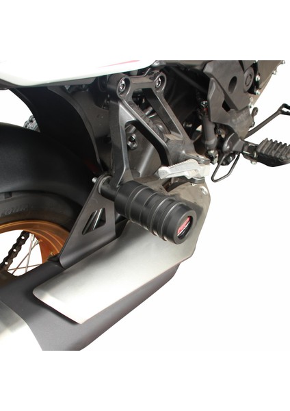 Honda XL750L Transalp 2023-2024 Uyumlu Egzoz Koruma Takozu Siyah