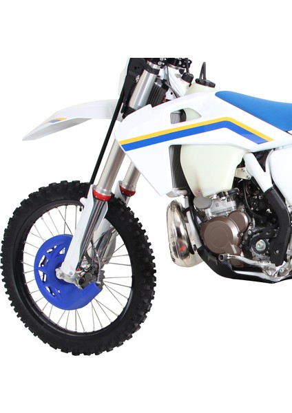 Husqvarna TE 250 2014-2023 Uyumlu Plastik Ön Disk Koruma Seti Mavi indirimleri
