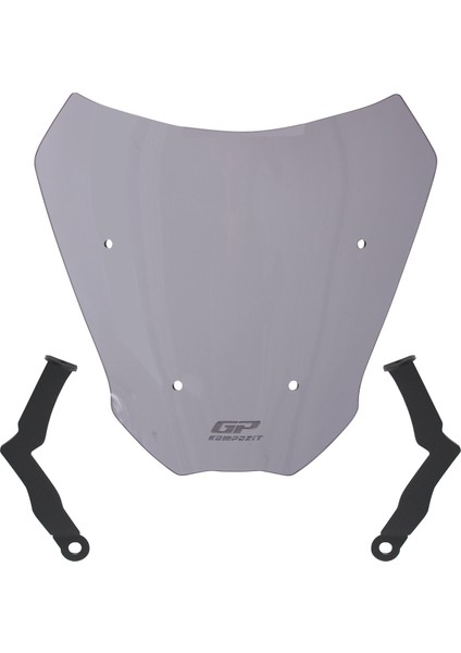 CF Moto 250 CL-X 2022-2024 Uyumlu Kısa Ön Cam Füme - 27 cm
