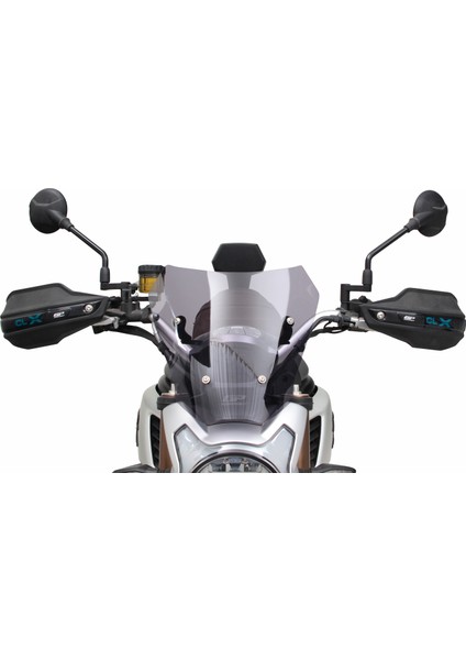 CF Moto 700 CL-X 2022-2024 Uyumlu Plastik Elcik Koruma Siyah