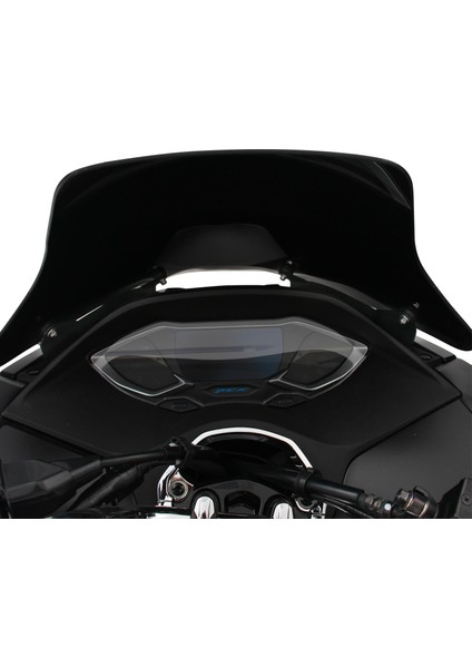 Honda PCX 125 / 150 2021-2024 Uyumlu Spor Ön Cam Siyah 55 cm
