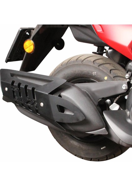 Yamaha RayZR 2024 Uyumlu Egzoz Koruma Kapağı Siyah