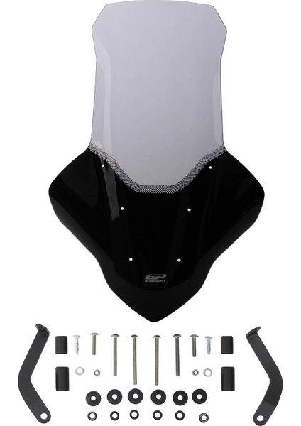 Yamaha NMAX 125 / 155 2021-2024 Uyumlu Elcikli Uzun Tur Camı Füme 82 cm fiyatları