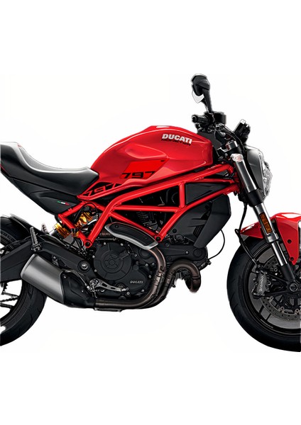 Ducati Monster 797 2020 Uyumlu Tank Pad Kırmızı fiyatları