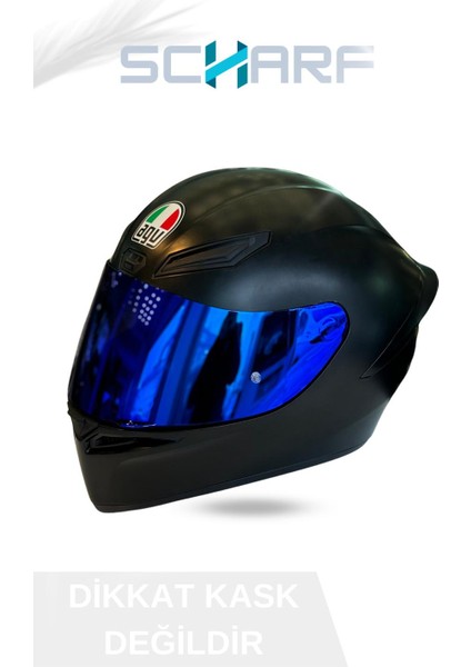 Agv K1/k1 S/k1 Mono/k-5/k-5s Uyumlu Irıdum S Vizör(Sadece Kask Camıdır.)