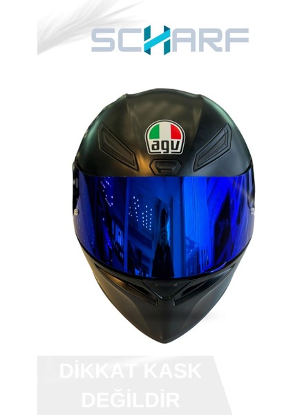 Agv K1/k1 S/k1 Mono/k-5/k-5s Uyumlu Irıdum S Vizör(Sadece Kask Camıdır.)