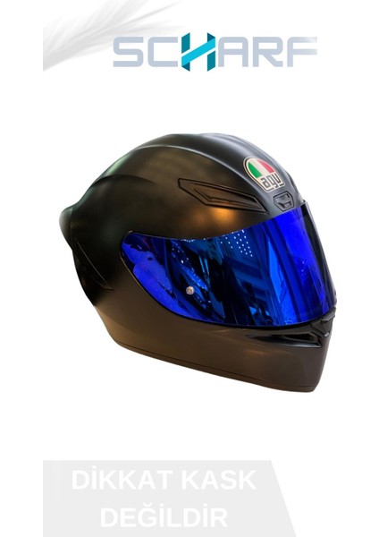 Agv K1/k1 S/k1 Mono/k-5/k-5s Uyumlu Irıdum S Vizör(Sadece Kask Camıdır.)