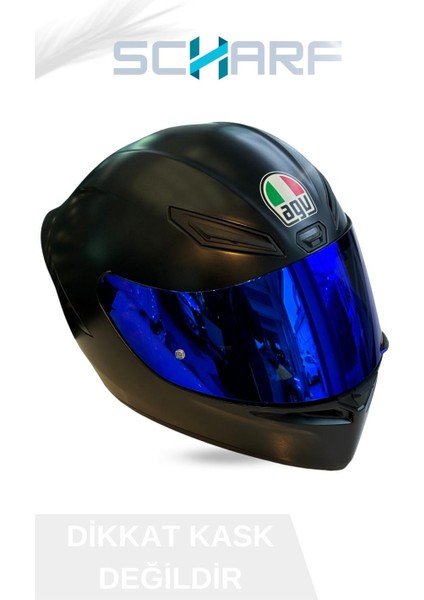 Agv K1/k1 S/k1 Mono/k-5/k-5s Uyumlu Irıdum S Vizör(Sadece Kask Camıdır.)