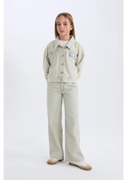 Kız Çocuk Denim Ceket D7104A825SP fiyatları