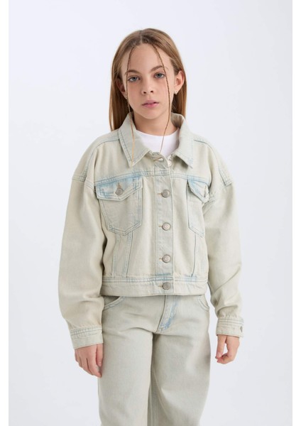 Kız Çocuk Denim Ceket D7104A825SP modelleri