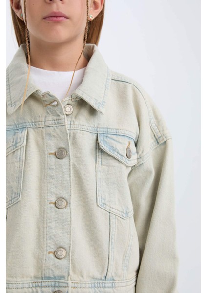 Kız Çocuk Denim Ceket D7104A825SP indirimleri