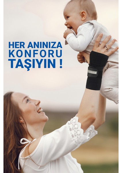 Başparmak Destekli El Bilek Ateli 2 Adet, Karpal Tünel, Kırık, Çıkık, Bilek Ağrısı, Burkulmaa