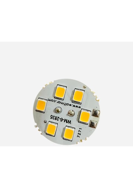 G4 Gün Işığı 6 Ledli 12-24 Volt LED Ampul Arkadan Çıkış Bacaklı