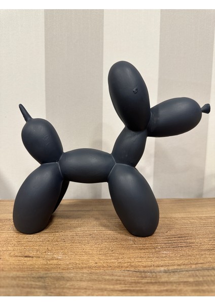 Antrasit Balon Köpek, 20X17CM
