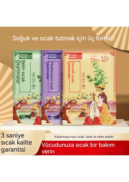 Sevimli Kendinden Isıtmalı Sıcak Çıkartmalar (Yurt Dışından)