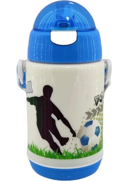 Mavi Termos Özellikli 320 Ml. İçi Çelik Matara