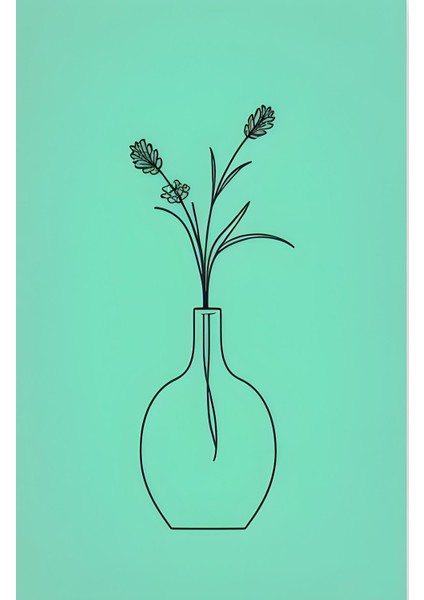 Matisse - Boho - Art Deco - Soyut - Doğa ( 3 Lü Çerçevesiz ) Poster - Afiş - Tablo KR2C01061/