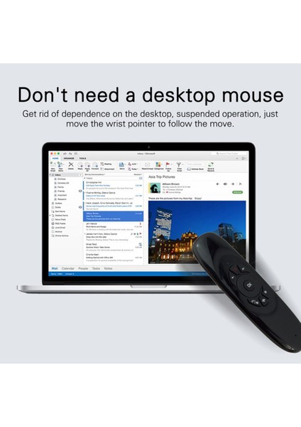 Mini Hava Fare Fly Air Klavye Airmouse 9.0 8.1 Android Tv Kutusu/pc/tv Akıllı Tv Mini 2.4g(W1) (Yurt Dışından)