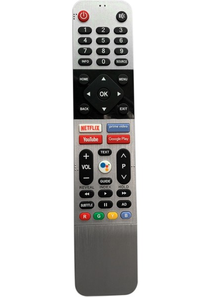 Ir-Lcd Tv Için Akıllı Kızılötesi Uzaktan Kumanda Gümüş (Yurt Dışından)
