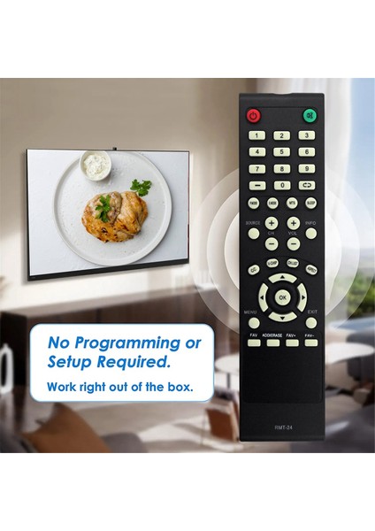 -24 Uzaktan Tv Için Değiştirin DW39F1Y1 DW46F1Y2 DW50F1Y1 DWM32H1A1 DWM32H1G1 DWM32H1Y1 DWM40F2G1 (Yurt Dışından)
