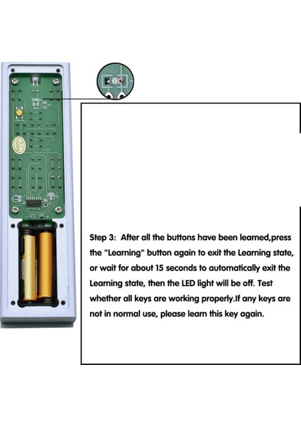 Tamamen Alüminyum Kızılötesi Sinyal Hifi Ses Cd'si Ön Yükseltici Tv Set Üstü Kutusu Için 7 Tuşlu Uzaktan Kumanda (B) (Yurt Dışından) fırsatları