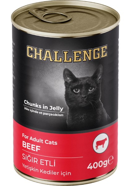 Sığır Etli Yetişkin Kedi Konservesi 400 gr