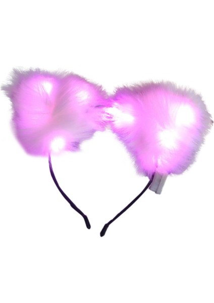 Karnavallar Şkinler Için Işıklı Tüylü Kulaklar Bandı Parlayan Bandı Işık (Yurt Dışından) fırsatları