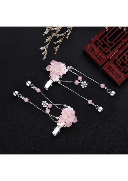 0 Paket Düz Tek Çatal Saç Tokaları Dıy Fiyonklar 4 cm (30 Paket) (Yurt Dışından) fiyatları