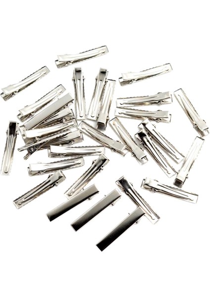 0 Paket Düz Tek Çatal Saç Tokaları Dıy Fiyonklar 4 cm (30 Paket) (Yurt Dışından) modelleri