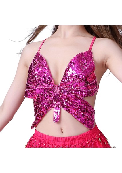 Dans Halter Sütyen Dans Kostümleri Halter Kırmızı (Yurt Dışından) fiyatları