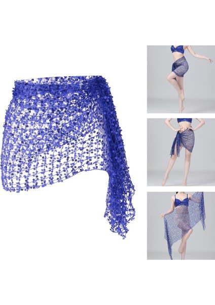 Kadııltılı Dansı Sütyen Askılı Latin Kostümü Mavi (Yurt Dışından) fırsatları