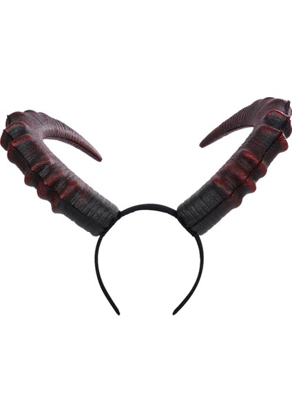 Bandı Öküz Saçı Çember Cadılar I Kırmızı (Yurt Dışından)