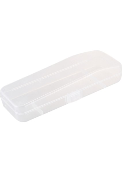 1 Adet Seyahat Çift Kenar Saklama Kutusu Erkek Tıraş Makinesi Çantası Aksesuarları Şeffaf Tutucu Depolama Seyahat Plastik Kasa (Yurt Dışından)