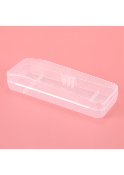 1 Adet Seyahat Çift Kenar Saklama Kutusu Erkek Tıraş Makinesi Çantası Aksesuarları Şeffaf Tutucu Depolama Seyahat Plastik Kasa (Yurt Dışından) indirimleri